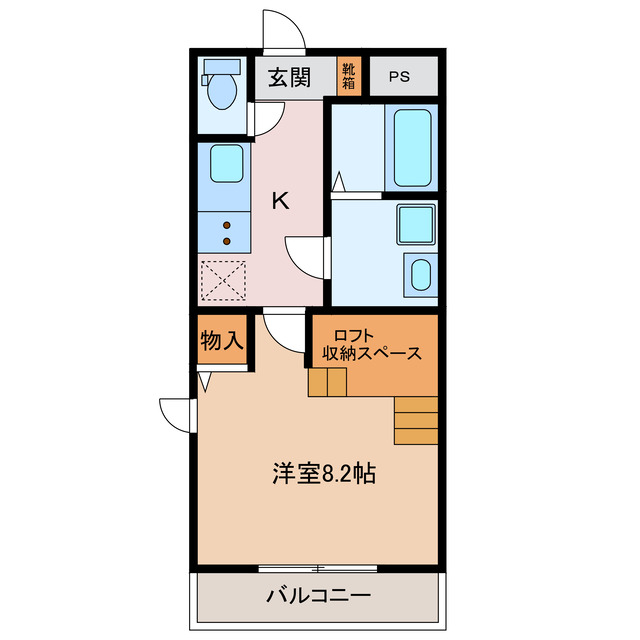 1階の間取り図