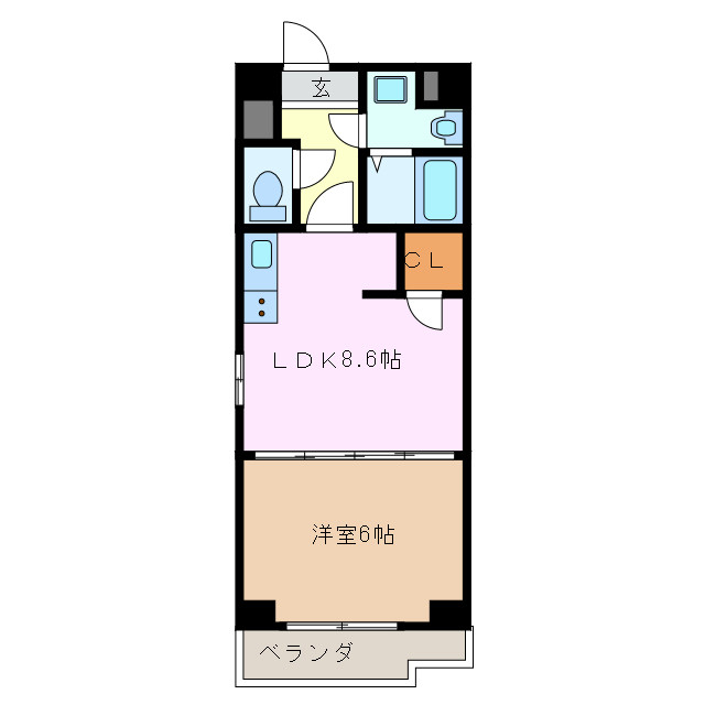 13階の間取り図