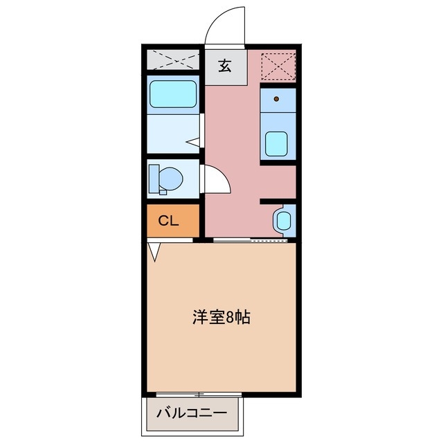 1階の間取り図