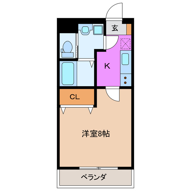 1階の間取り図