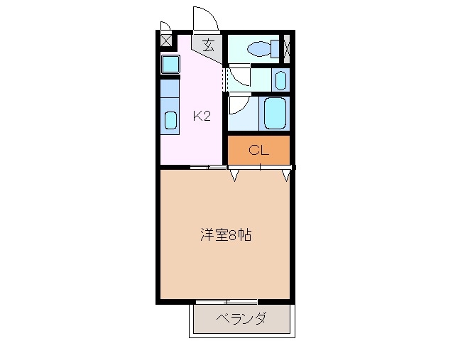 1階の間取り図