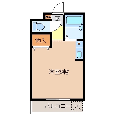 2階の間取り図