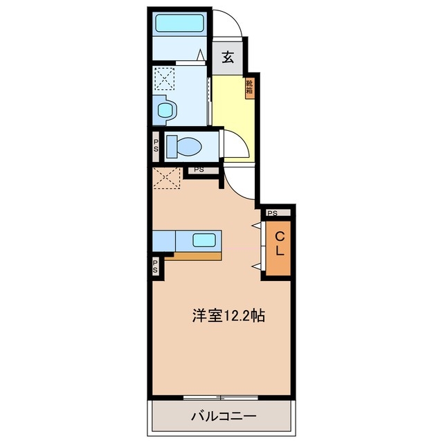 1階の間取り図