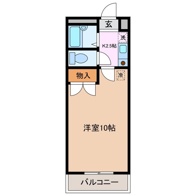 1階の間取り図