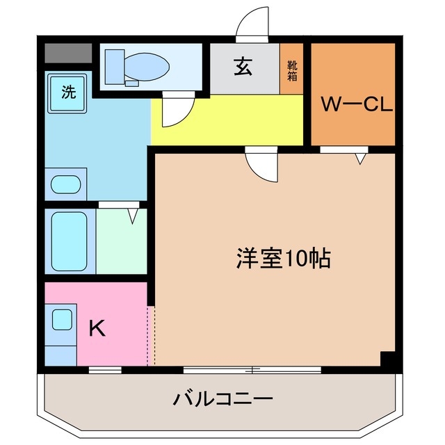 2階の間取り図