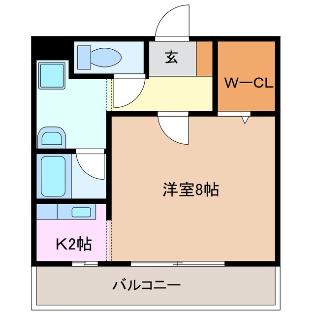 1階の間取り図