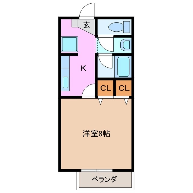 1階の間取り図