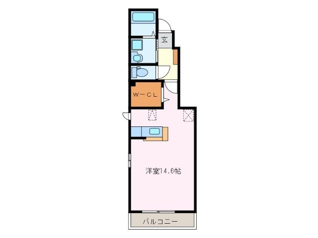 1階の間取り図