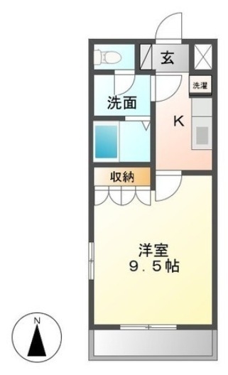 1階の間取り図