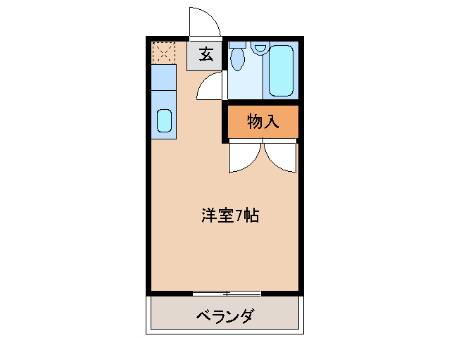 3階の間取り図