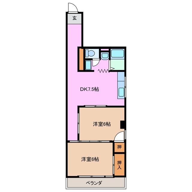 3階の間取り図