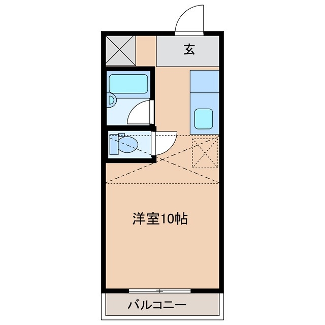 1階の間取り図
