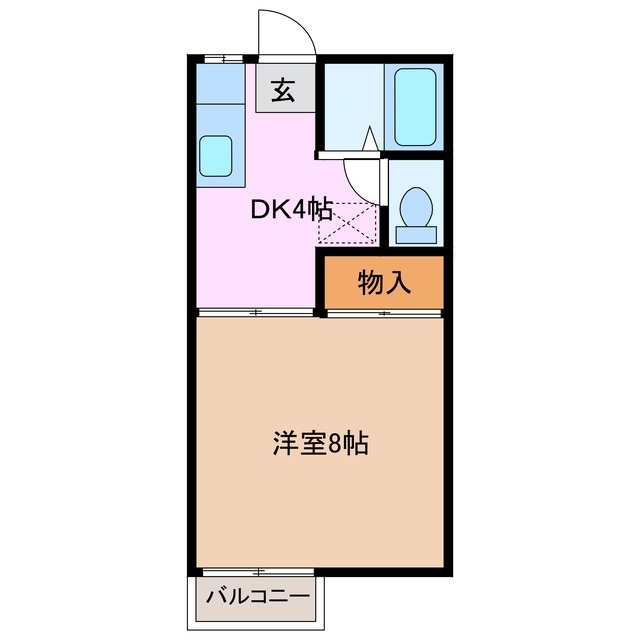 1階の間取り図