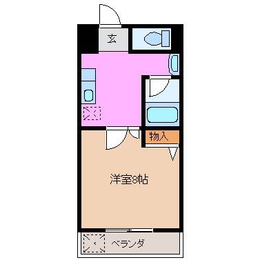 1階の間取り図