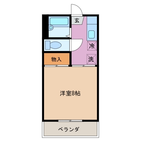 1階の間取り図