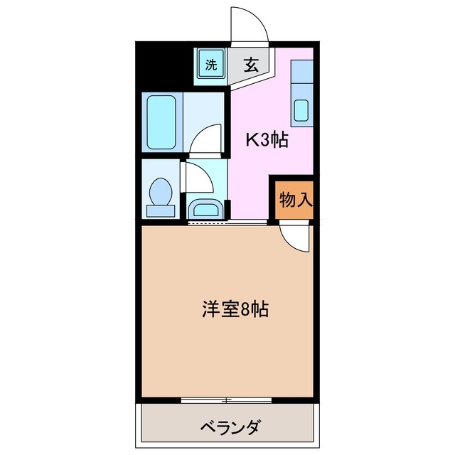 1階の間取り図
