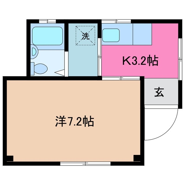 2階の間取り図