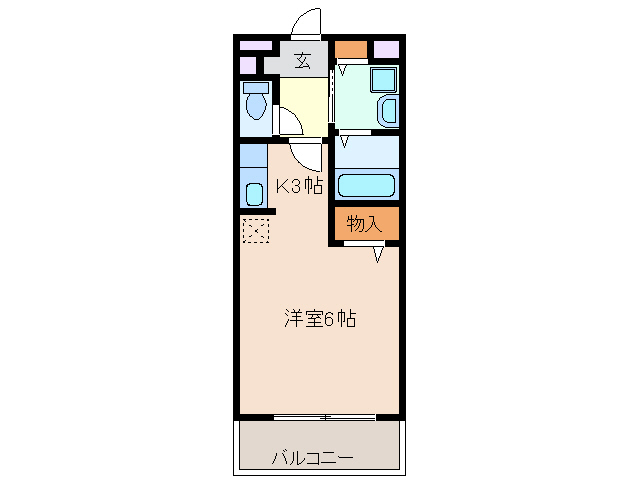 1階の間取り図