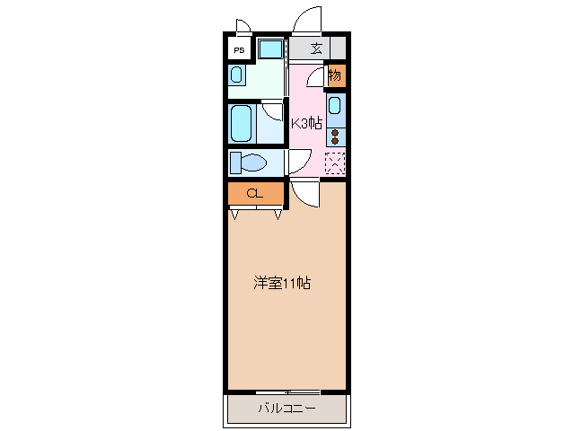 3階の間取り図