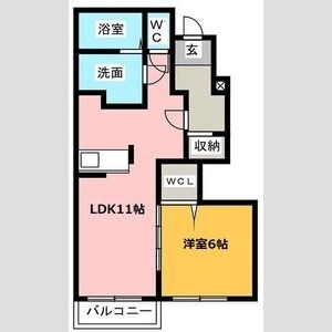 1階の間取り図