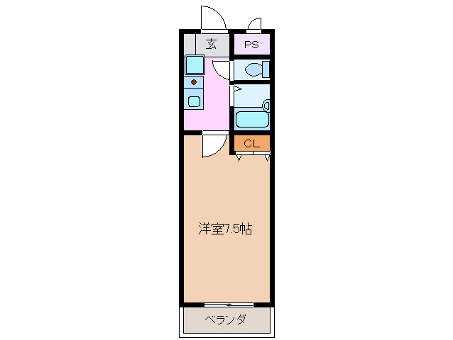 5階の間取り図