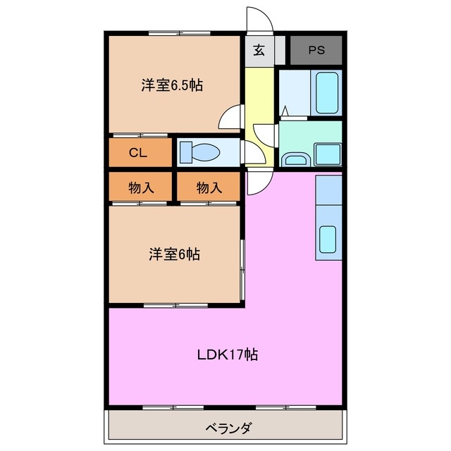 7階の間取り図