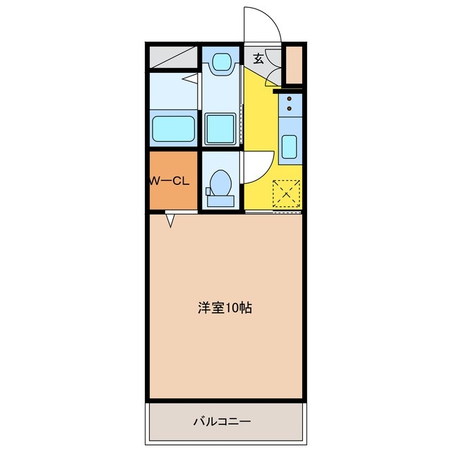 4階の間取り図