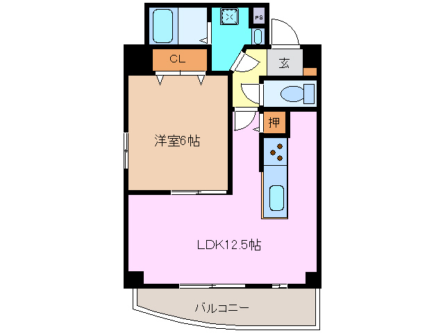 3階の間取り図