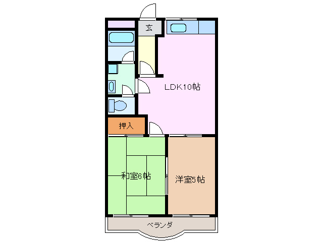 3階の間取り図