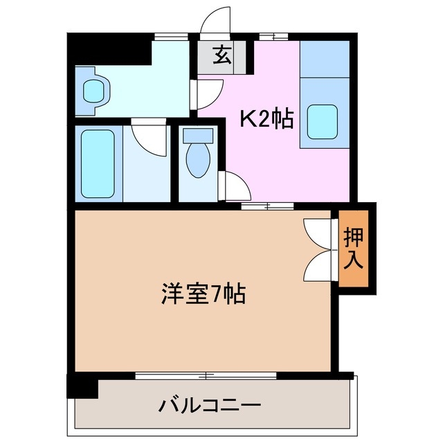 1階の間取り図