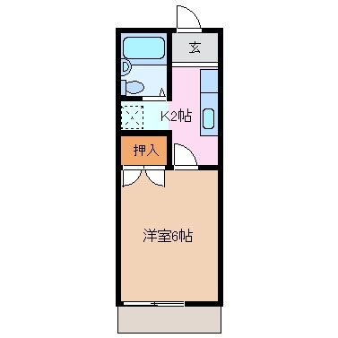 1階の間取り図