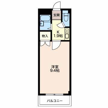 2階の間取り図