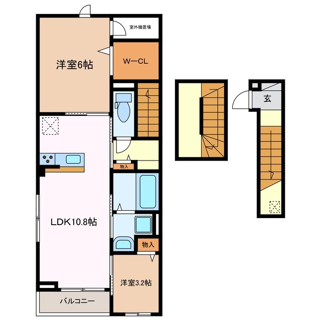 3階の間取り図