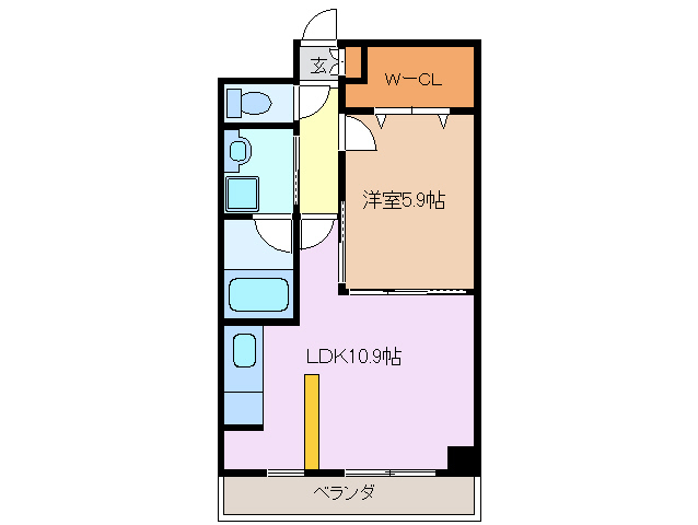 10階の間取り図
