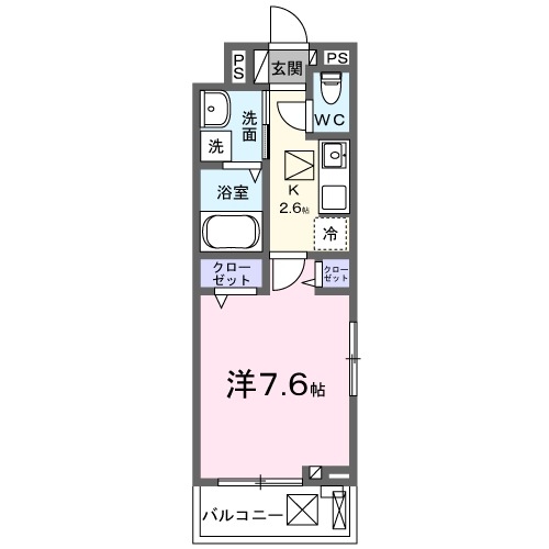 1階の間取り図