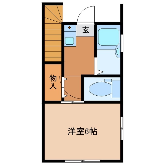 1階の間取り図