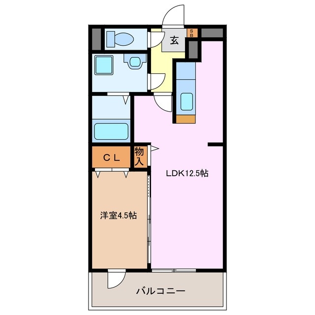3階の間取り図