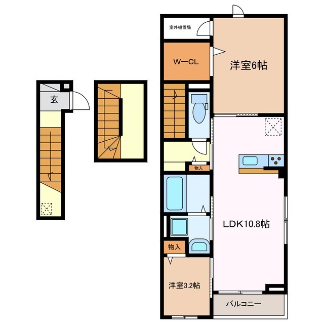 3階の間取り図