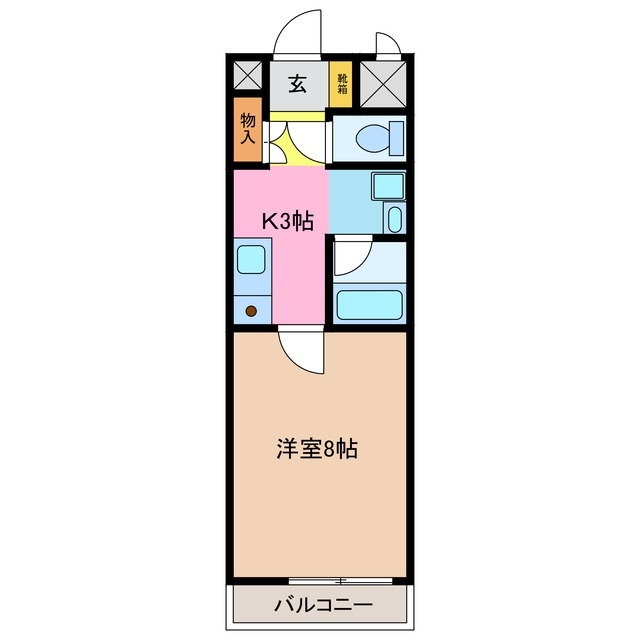 3階の間取り図