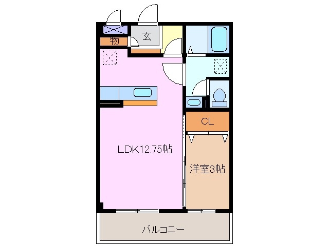 3階の間取り図