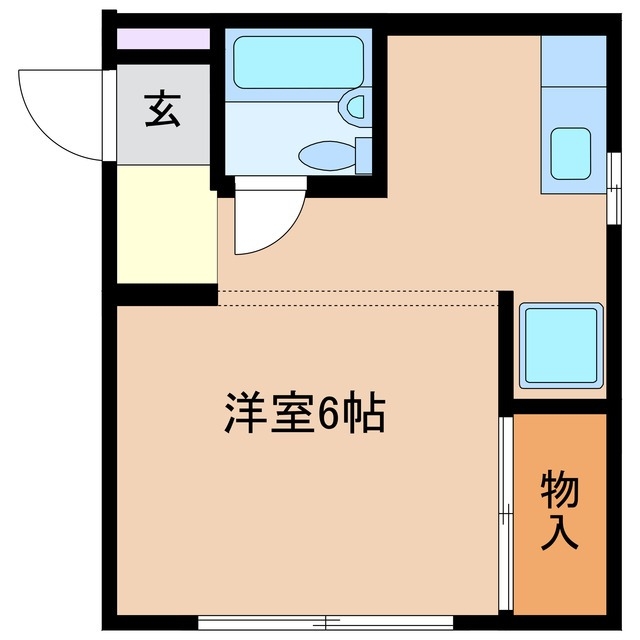 2階の間取り図
