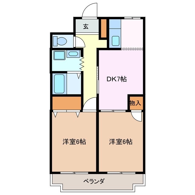 3階の間取り図