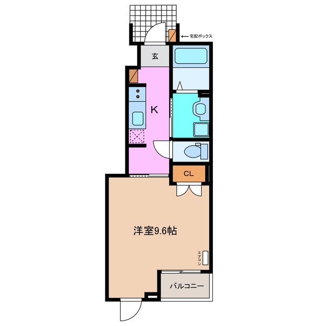 1階の間取り図