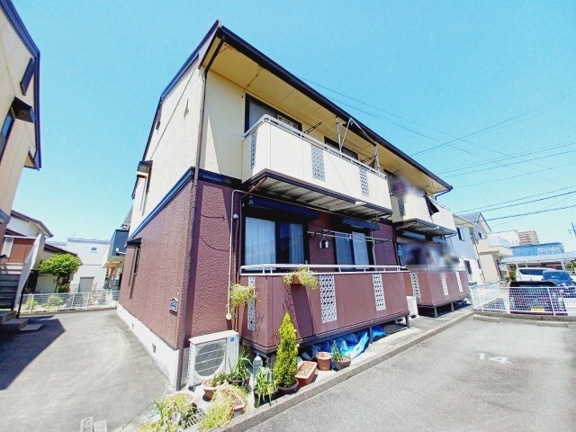 グリーンヒルズ　Ａ棟の外観