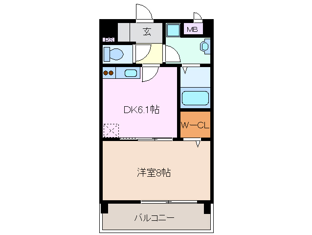 3階の間取り図