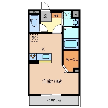 1階の間取り図