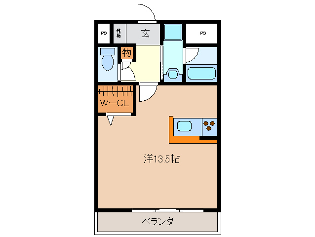 1階の間取り図