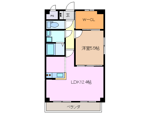 3階の間取り図
