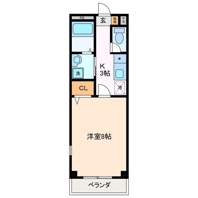 1階の間取り図
