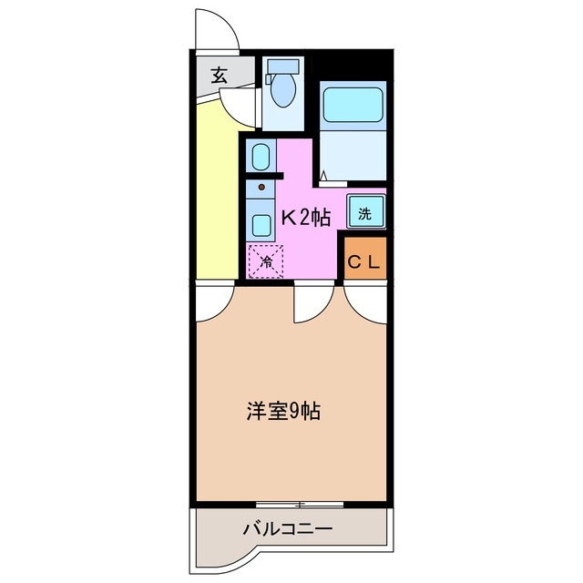 3階の間取り図